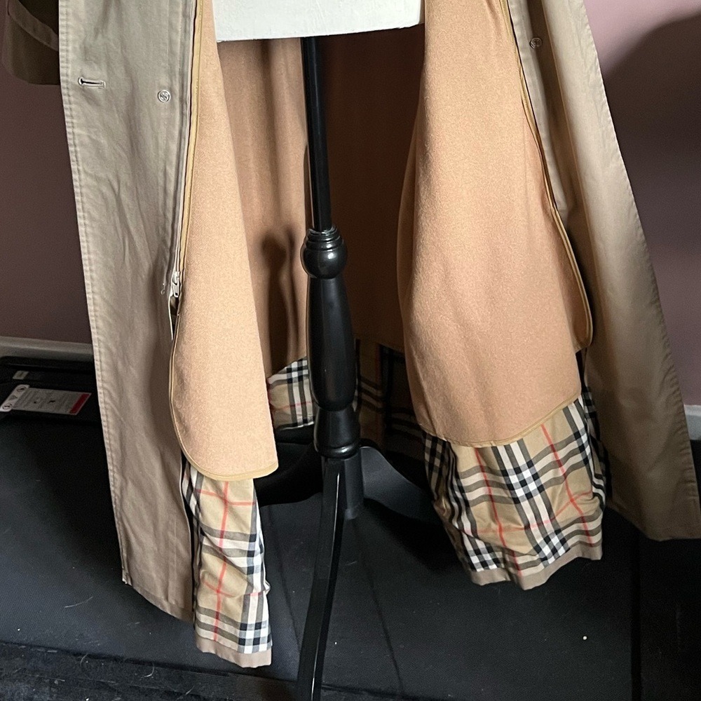Vintage Burberry Prorsum trench coat Size 14 Extra Extra‎ Long - Picture 9 of 16